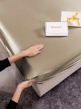 [Kaki] SilkSilky-FR Parure de Lit Soie 003