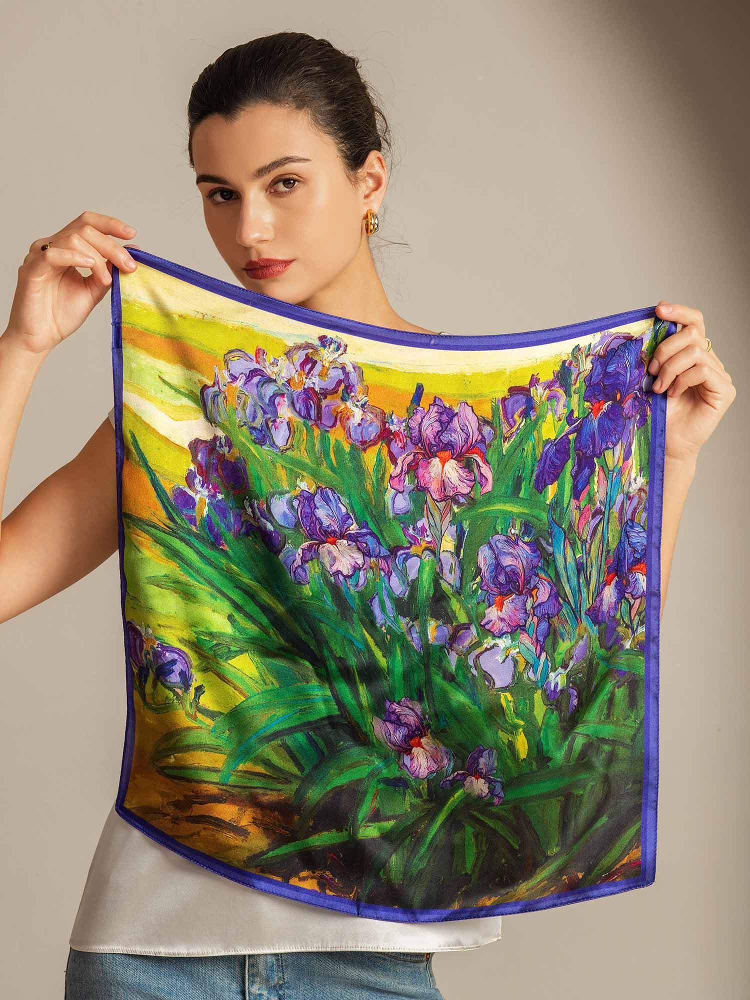 [P094] SilkSilky-FR Soie Scarf 003