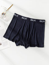 [Bleu Foncé] SilkSilky-FR Homme Sous-vêtements 005