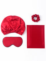 [Rouge Vineux] SilkSilky-FR 19Momme Pure Soie Pillowcase Set 003