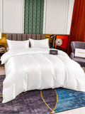 SilkSilky FR 25Momme Pure Soie Bedding Set Blanc 003