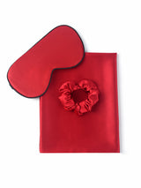 [Rouge Vineux] SilkSilky-FR 19Momme Pure Soie Pillowcase Set 001