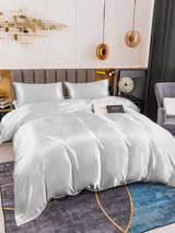 [Argent] SilkSilky-FR 19Momme Pure Soie Bedding Set 005