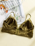 SilkSilky FR Soie Tricotée Bra Vert 006