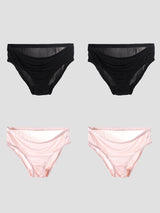 [Noir+RoseClair] SilkSilky-FR Culottes 003