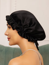 [Noir] SilkSilky-FR Bonnets de Nuit 002