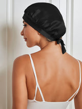 [Noir] SilkSilky-FR Bonnets de Nuit 003