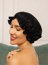 [Noir] SilkSilky-FR Bonnets de Nuit 005