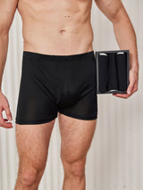 [Noir] SilkSilky-FR Homme Sous-vêtements 003