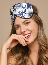 [Bleu] SilkSilky-FR 19Momme Eye Mask 001