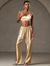 [Champagne] SilkSilky-FR Femme Pantalons 001