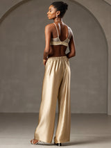 [Champagne] SilkSilky-FR Femme Pantalons 004