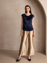[Champagne] SilkSilky-FR Femme Pantalons 008