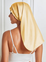 [Champagne] SilkSilky-FR Pure Soie Sleep Cap 006
