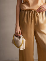 [Champagne] SilkSilky-FR Femme Pantalons 002