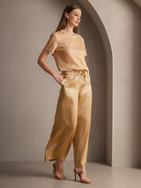 [Champagne] SilkSilky-FR Femme Pantalons 003