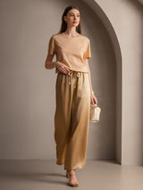 [Champagne] SilkSilky-FR Femme Pantalons 001