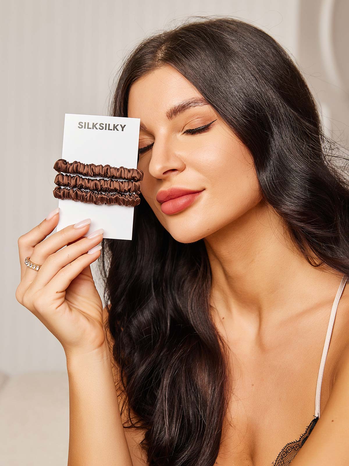 [Café] SilkSilky-FR Scrunchie 002