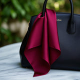 [Rouge Foncé] SilkSilky-FR Écharpes 002