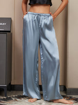 [Bleu Grisâtre] SilkSilky-FR Femme Pantalons 004