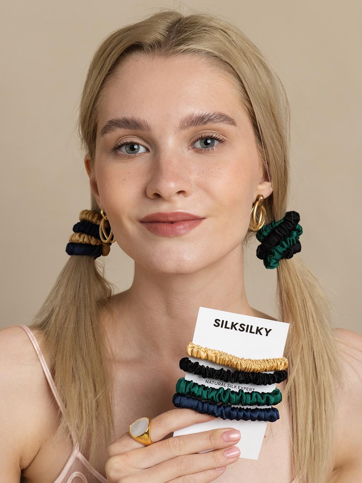 [Group1] SilkSilky-FR Scrunchie 002