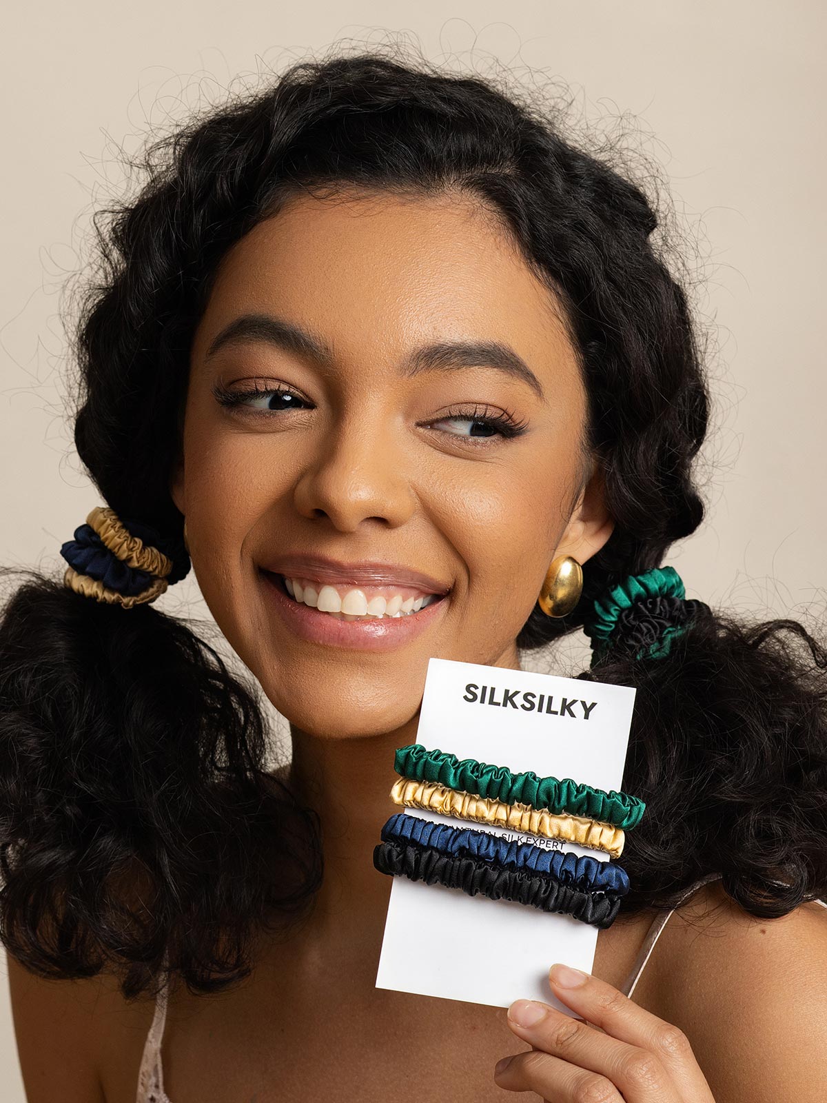 [Group1] SilkSilky-FR Scrunchie 004