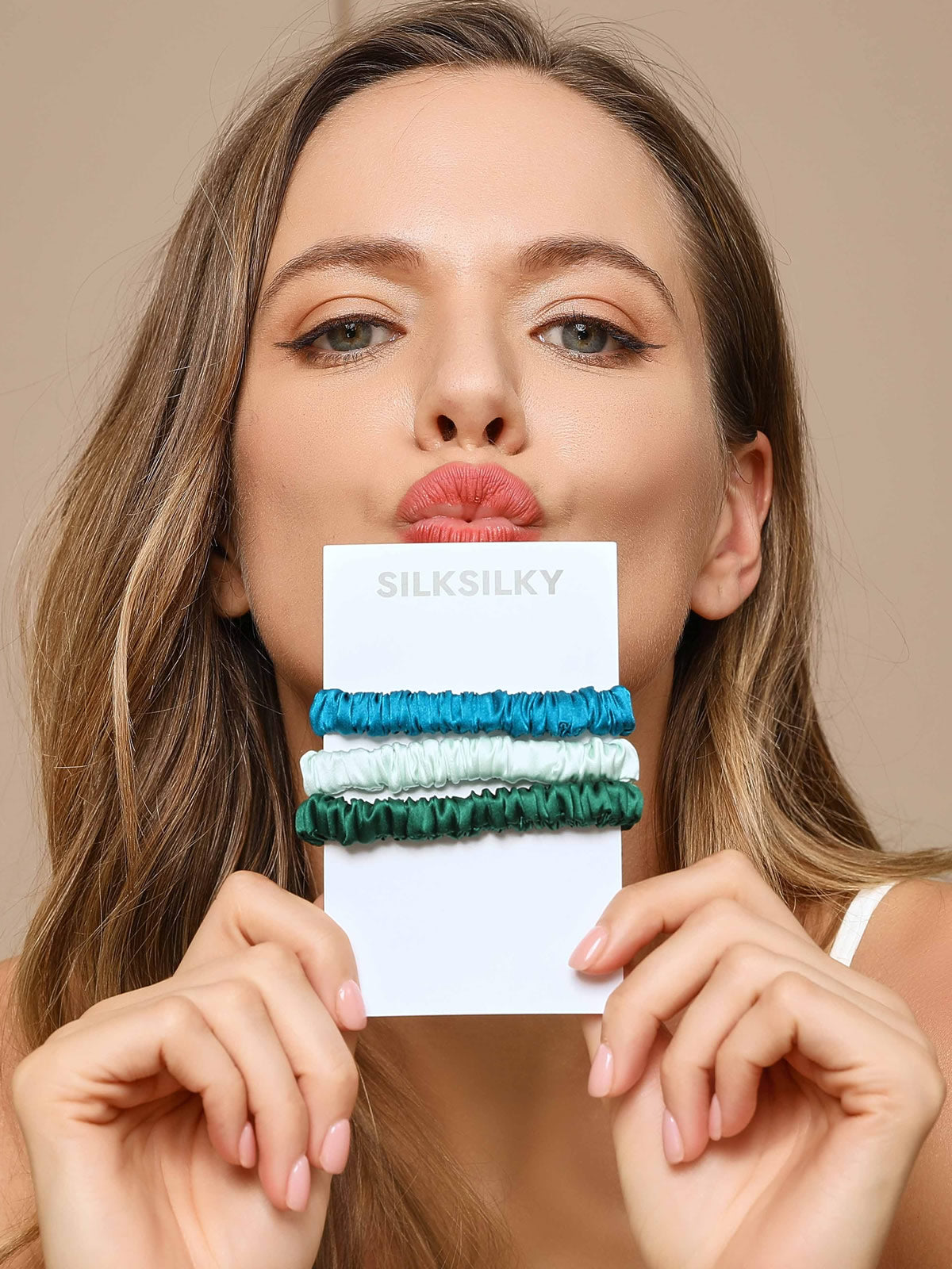 [Group] SilkSilky-FR 19Momme Scrunchie 004