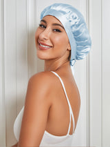 [Bleu Clair] SilkSilky-FR Bonnets de Nuit 001