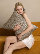 [Leopard] SilkSilky-FR 19Momme Taies d'Oreiller 001