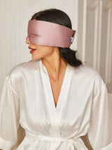 [Mauve Pâle] SilkSilky-FR Masques pour les Yeux 002
