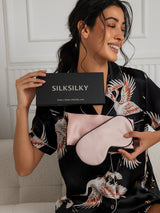 [Rose] SilkSilky-FR 19Momme Pure Soie Pillowcase Set 002