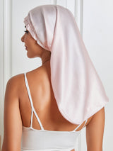 [Rose] SilkSilky-FR Pure Soie Sleep Cap 002