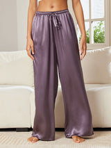 [Gris Pourpre] SilkSilky-FR Femme Pantalons 004