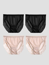 [Noir+Beige] SilkSilky-FR Culottes 003