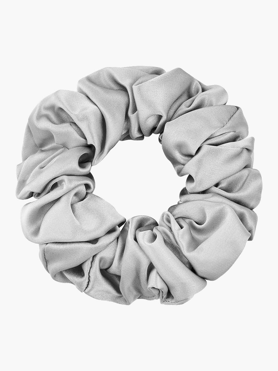 [Argent] SilkSilky-FR 19Momme Scrunchie 004