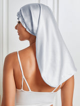 [Argent] SilkSilky-FR Pure Soie Sleep Cap 006