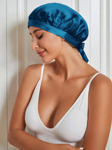 [Bleu Royal] SilkSilky-FR Bonnets de Nuit 001