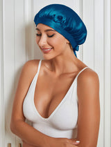 [Bleu Royal] SilkSilky-FR Bonnets de Nuit 003