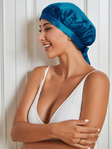 [Bleu Royal] SilkSilky-FR Bonnets de Nuit 004