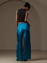 [Bleu Royal] SilkSilky-FR Femme Pantalons 002