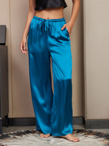 [Bleu Royal] SilkSilky-FR Femme Pantalons 003