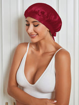 [Rouge Vineux] SilkSilky-FR Bonnets de Nuit 002
