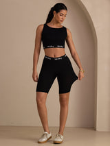 [Noir] SilkSilky-FR Womens Shorts 007