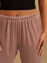 [Peau De Pêche] SilkSilky-FR 19Momme Women's Sleep Pants 004