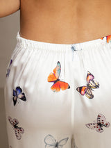 [Papillon Blanc] SilkSilky-FR 19Momme Soie Womens Pants 005