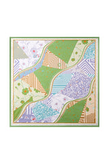 [P100] SilkSilky-FR Soie Scarf 001,