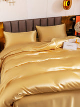 [Champagne] SilkSilky-FR 19Momme Parure de Lit Soie 004