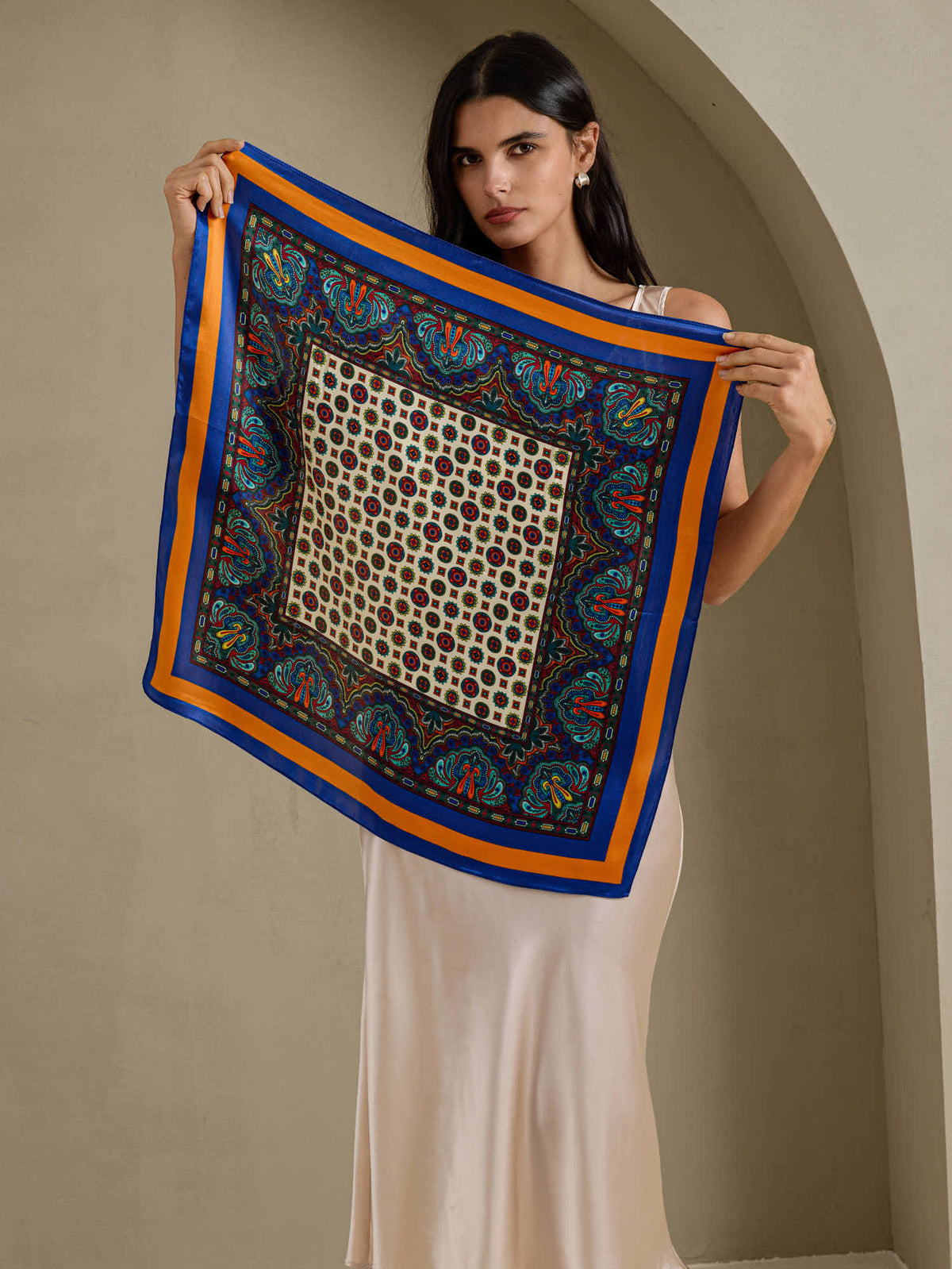 [P016] SilkSilky-FR Scarf 002