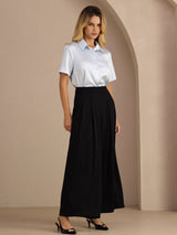 [Noir] SilkSilky-FR Womens Pants 005
