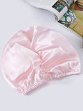 SilkSilky FR Pure Soie Sleep Cap Rose 003